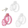 CockLock Cage de Chasteté Lock Cobra M 7 x 3.8cm Rose